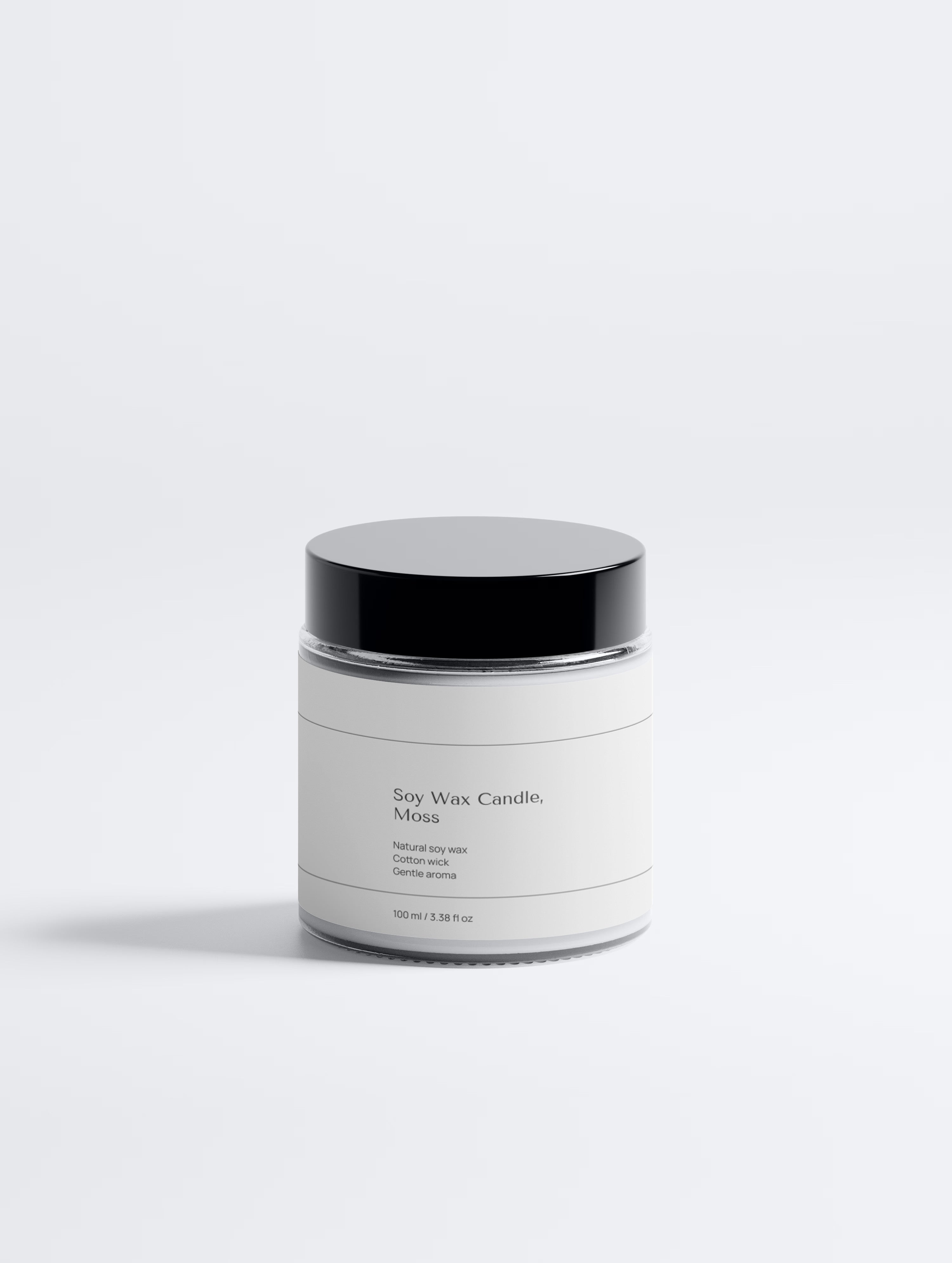 Soy Wax Candle, Moss
