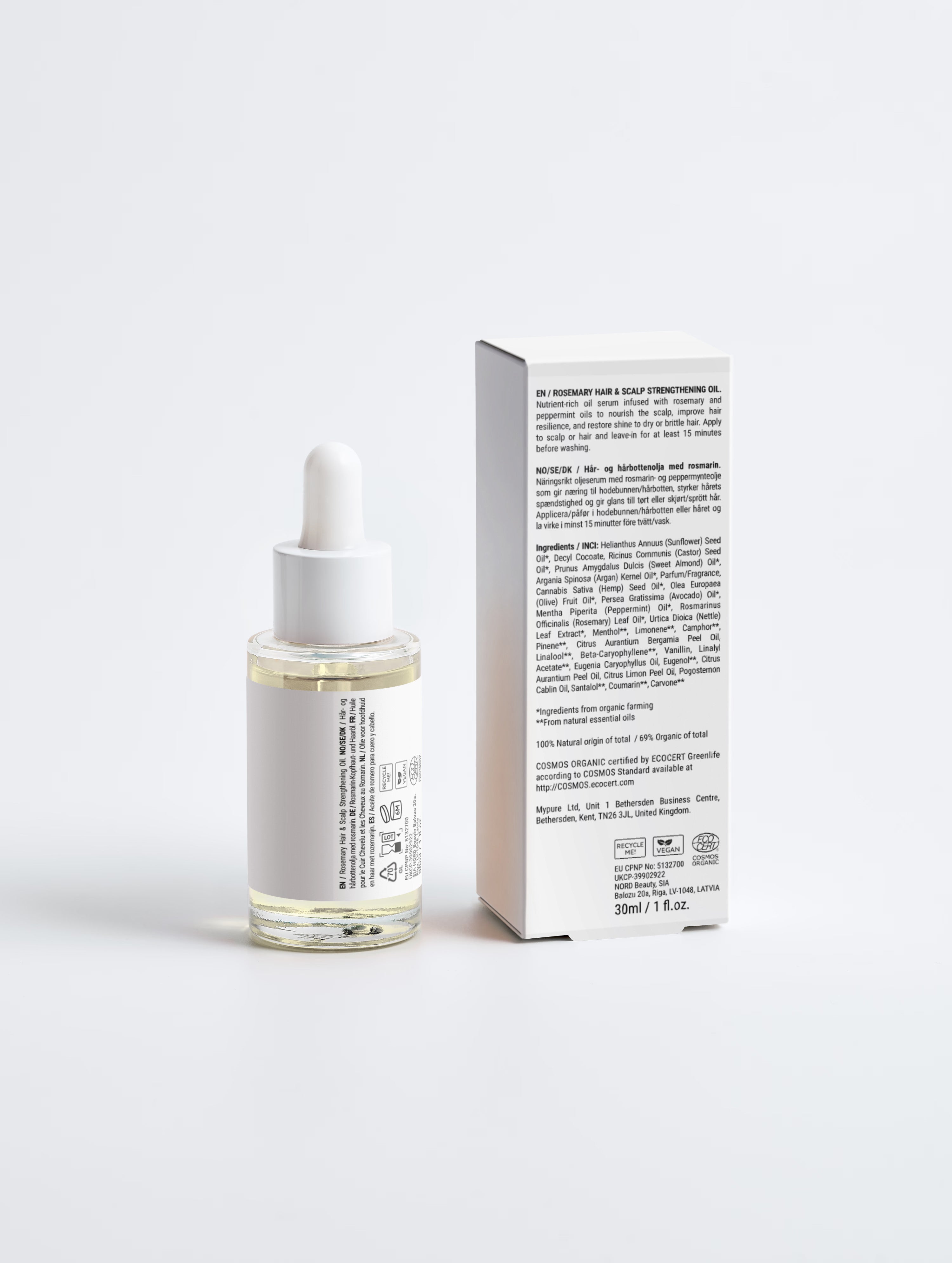 Rosemary Hair & Scalp Strengthening Oil
