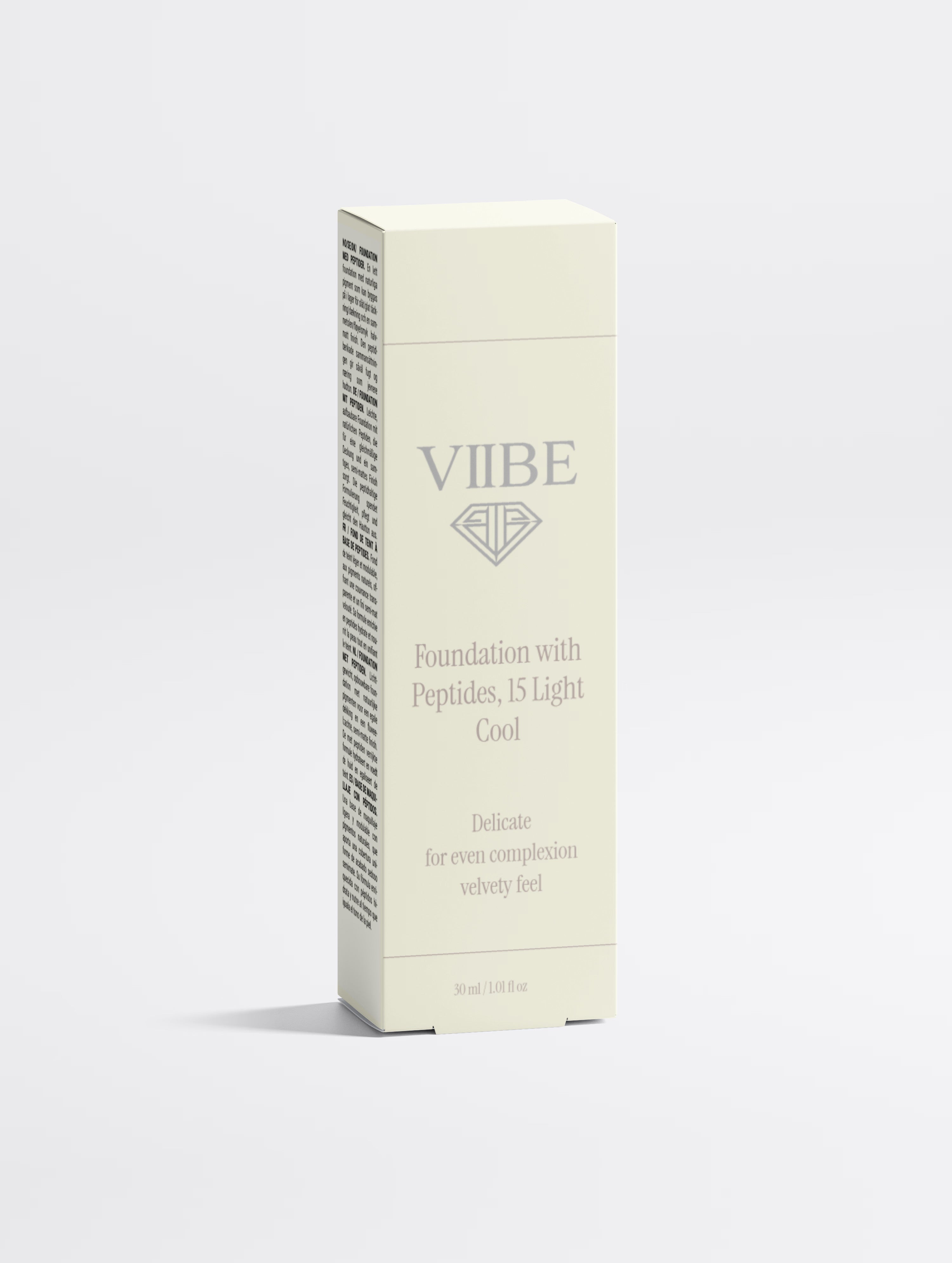 Foundation with Peptides, 15 Light Cool
