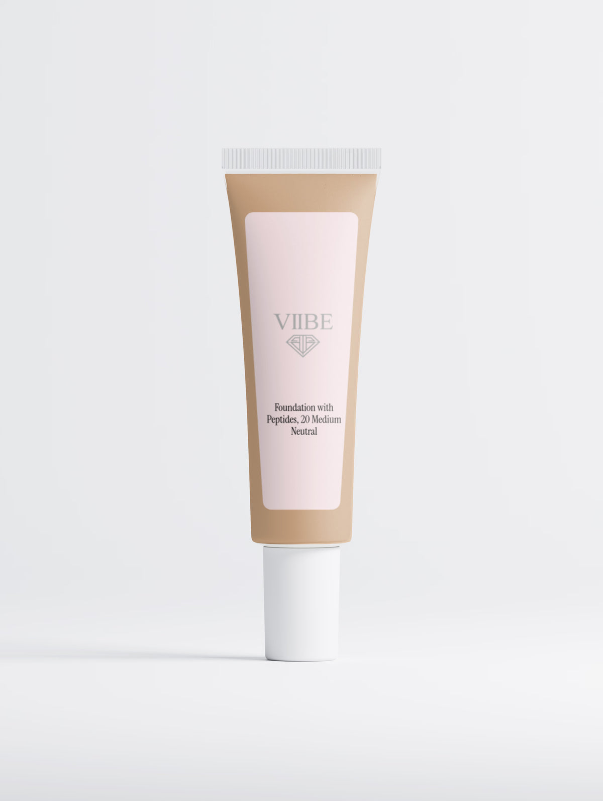 Foundation med peptider, 20 Medium Nøytral