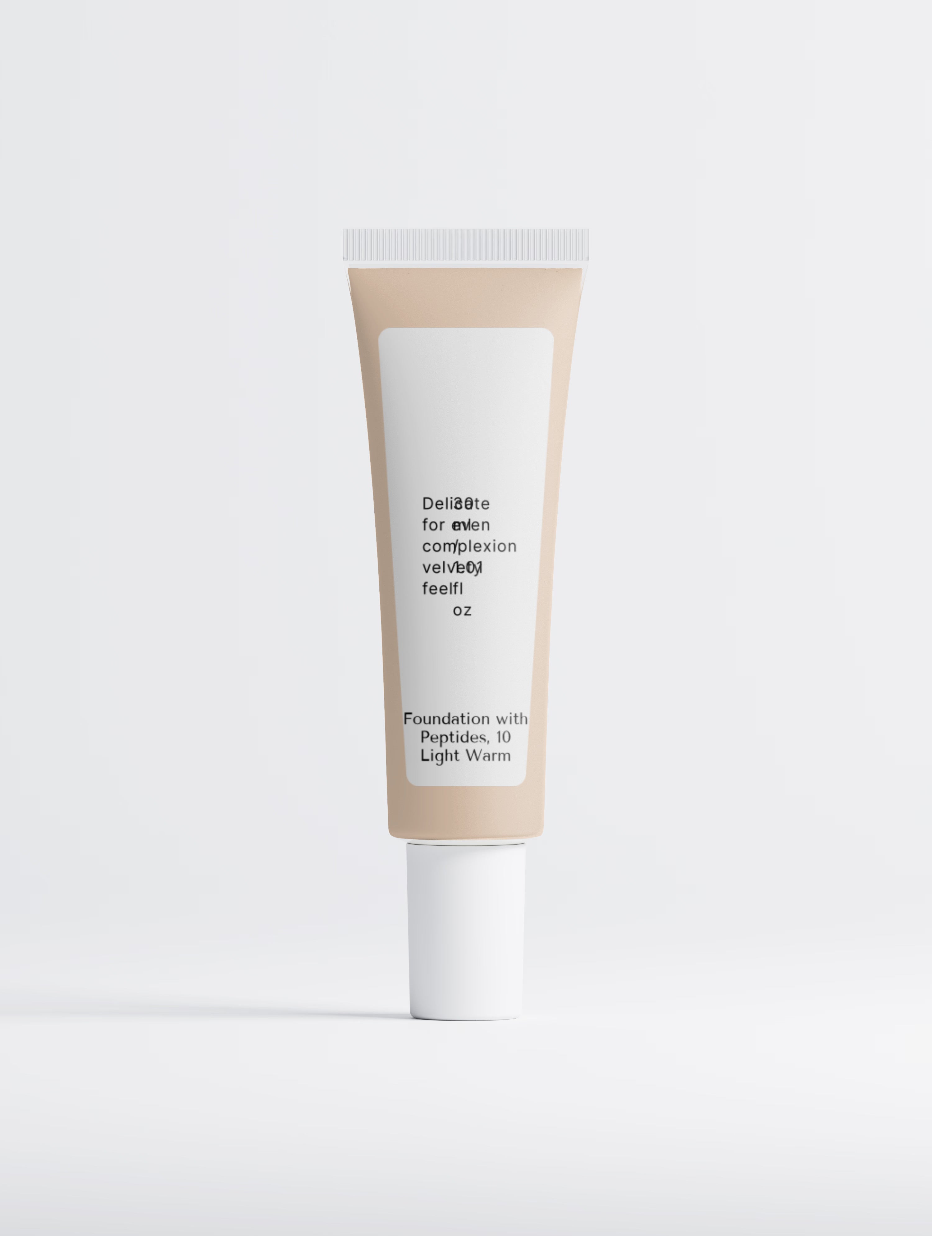 Foundation with Peptides, 10 Light Warm