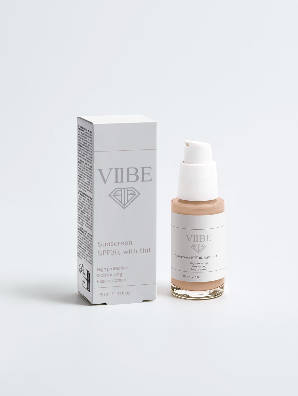 Sunscreen SPF30, with tint