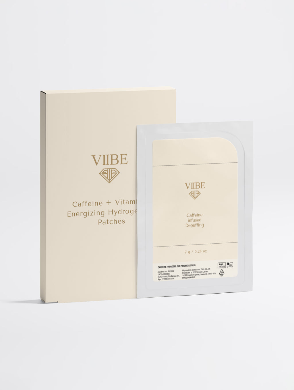 Caffeine + Vitamin C Energizing Hydrogel Eye Patches